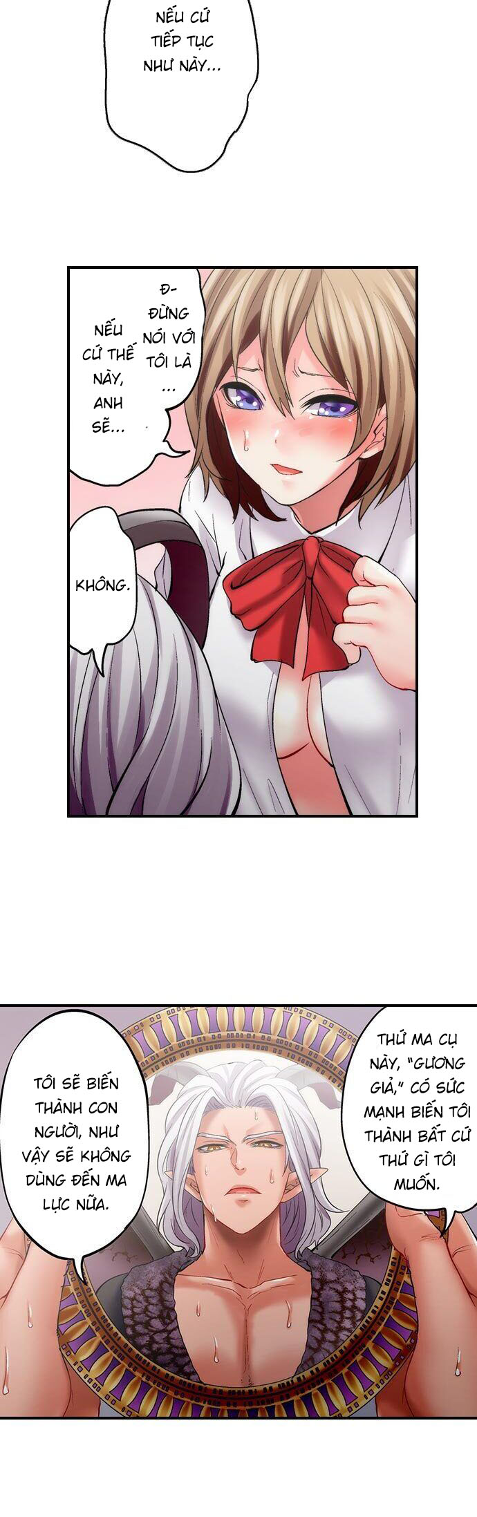 HentaiVN.net - Ảnh 11 - Hợp đồng của quỷ Satan [Made a Pact With a Demon: He Took My Virginity] - Chapter 15: Tập lày hay nè