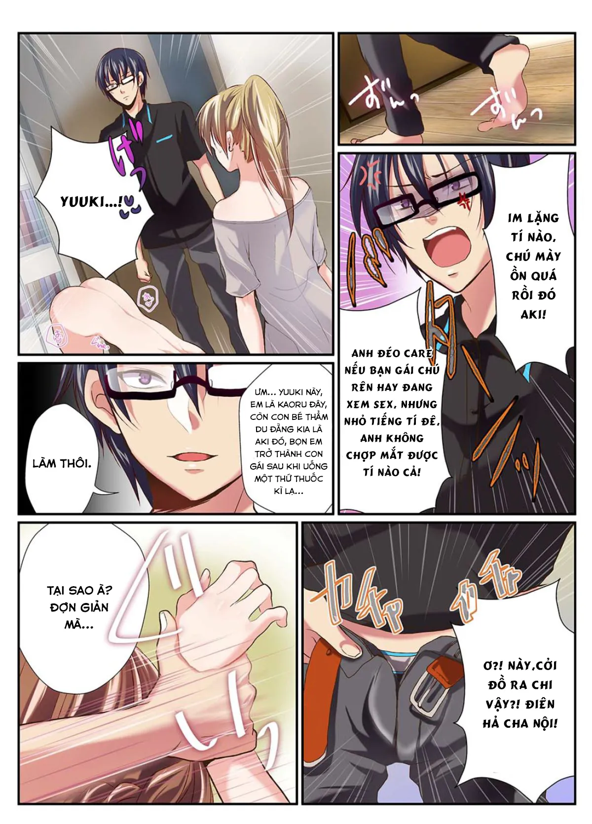 HentaiVN.net - Ảnh 15 - Điều tôi muốn làm khi là con gái! [女の身体でシたいこと！; Onna no Karada de Shitai Koto!; Onna No Karada De Shitai Koto! ~♂⇔♀ Kaikan Irekawari Life~] - Chap 1.1