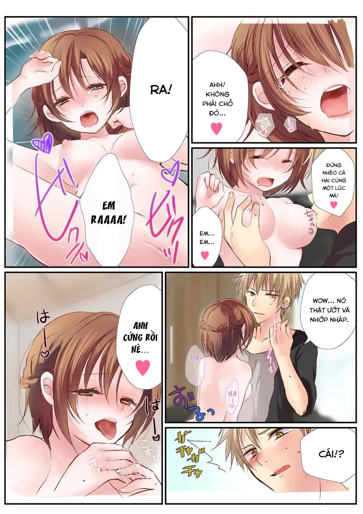 HentaiVN.net - Ảnh 8 - Điều tôi muốn làm khi là con gái! [女の身体でシたいこと！; Onna no Karada de Shitai Koto!; Onna No Karada De Shitai Koto! ~♂⇔♀ Kaikan Irekawari Life~] - Chap 1.1