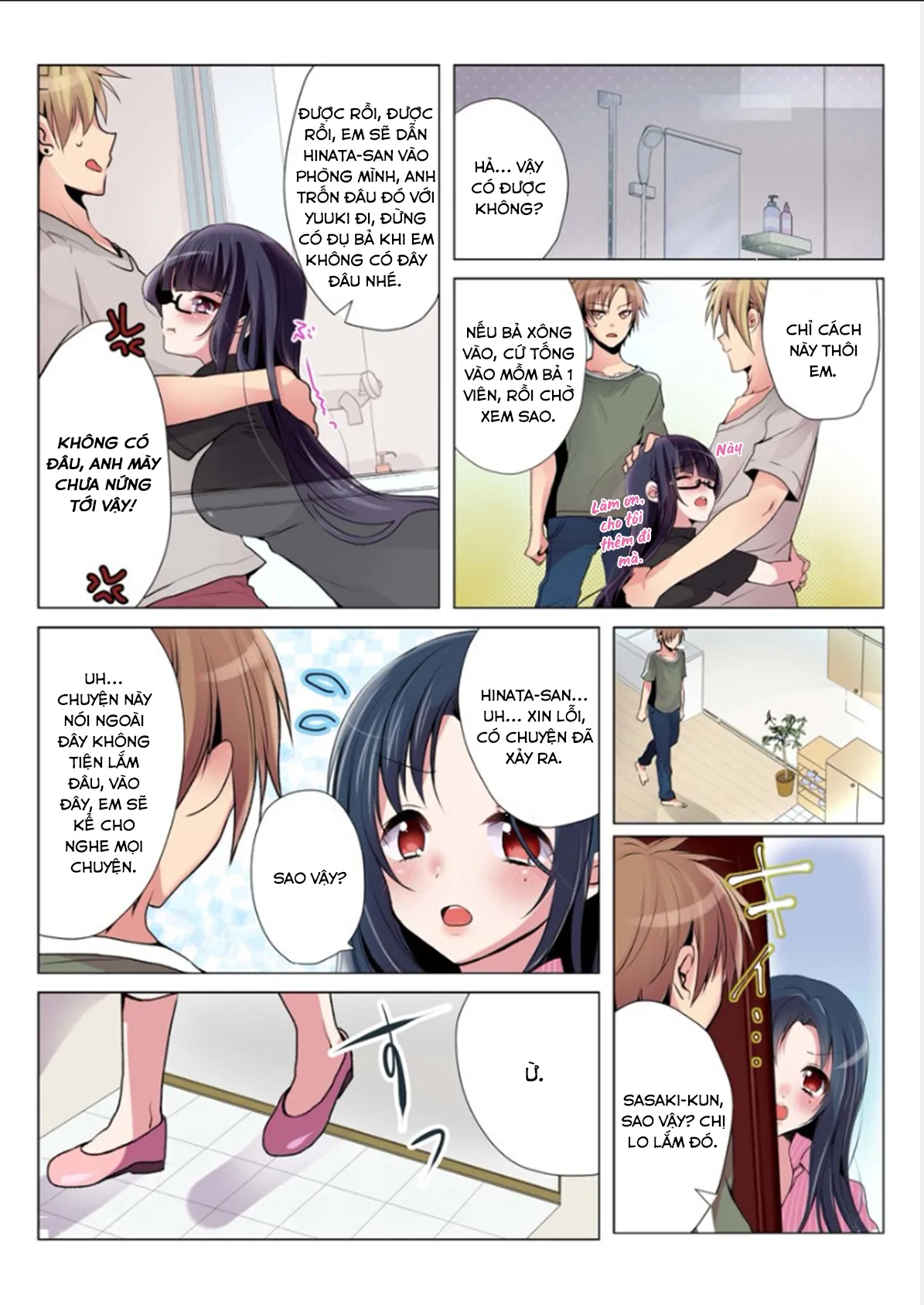 HentaiVN.net - Ảnh 4 - Điều tôi muốn làm khi là con gái! [女の身体でシたいこと！; Onna no Karada de Shitai Koto!; Onna No Karada De Shitai Koto! ~♂⇔♀ Kaikan Irekawari Life~] - Chap 2.1