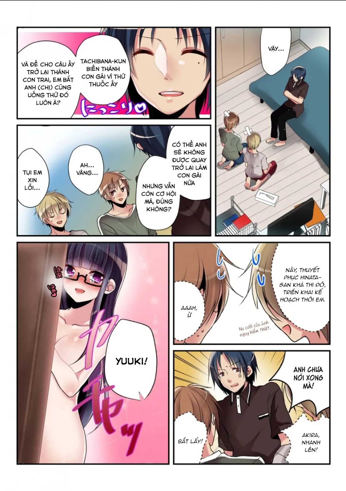 HentaiVN.net - Ảnh 7 - Điều tôi muốn làm khi là con gái! [女の身体でシたいこと！; Onna no Karada de Shitai Koto!; Onna No Karada De Shitai Koto! ~♂⇔♀ Kaikan Irekawari Life~] - Chap 2.1