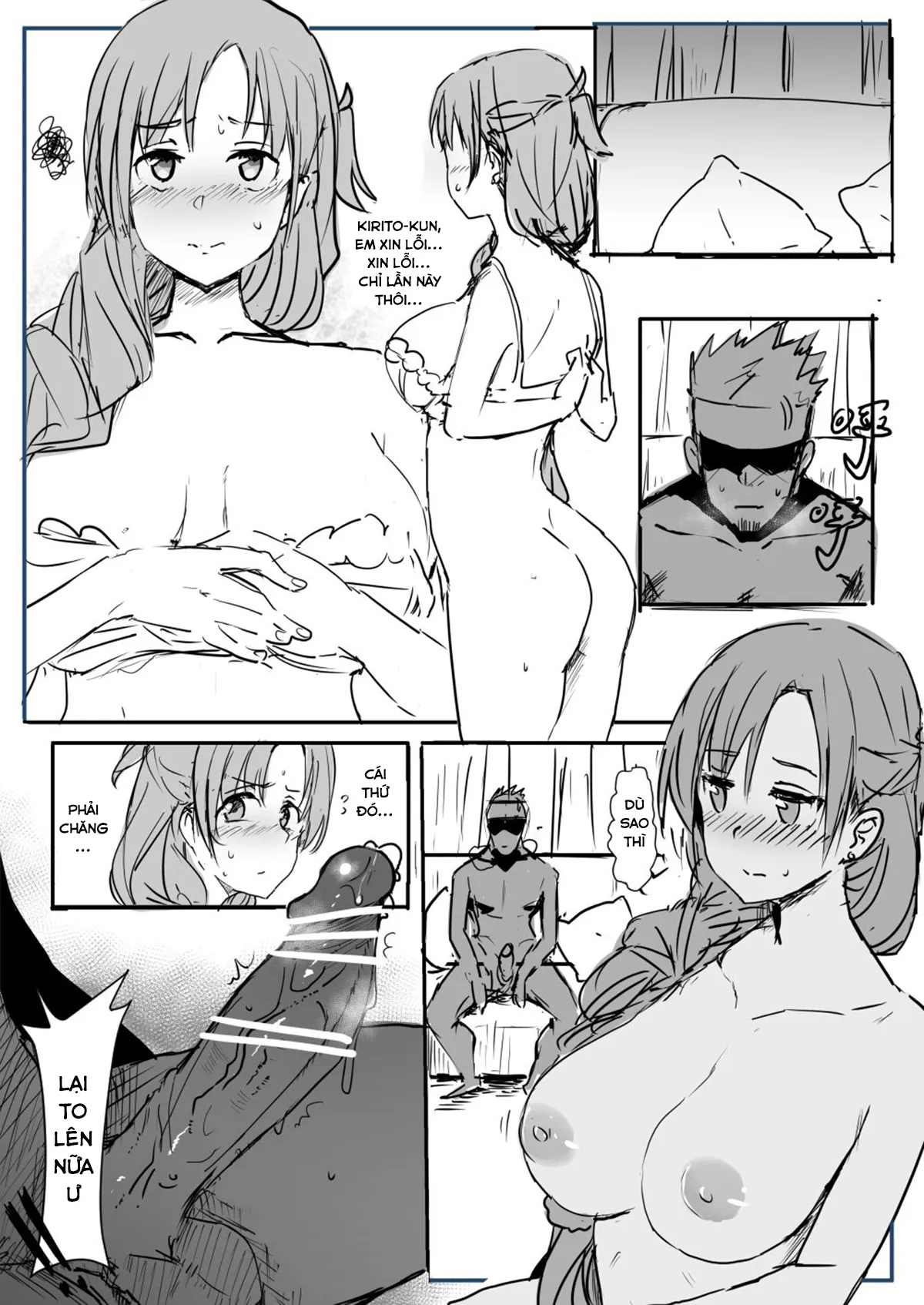 HentaiVN.net - Ảnh 11 - Thánh Nữ Asuna Tốt Bụng~ [Asuna; 亞絲娜] - Chú ý là NTR, không phải gu thì đừng vào nghe :))