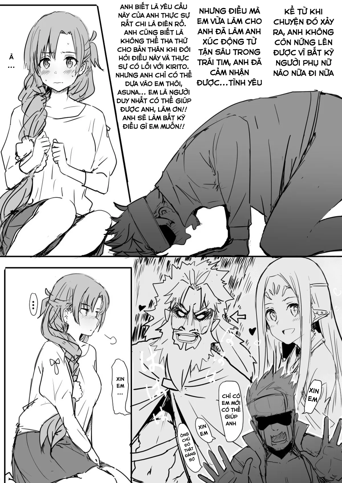 HentaiVN.net - Ảnh 9 - Thánh Nữ Asuna Tốt Bụng~ [Asuna; 亞絲娜] - Chú ý là NTR, không phải gu thì đừng vào nghe :))