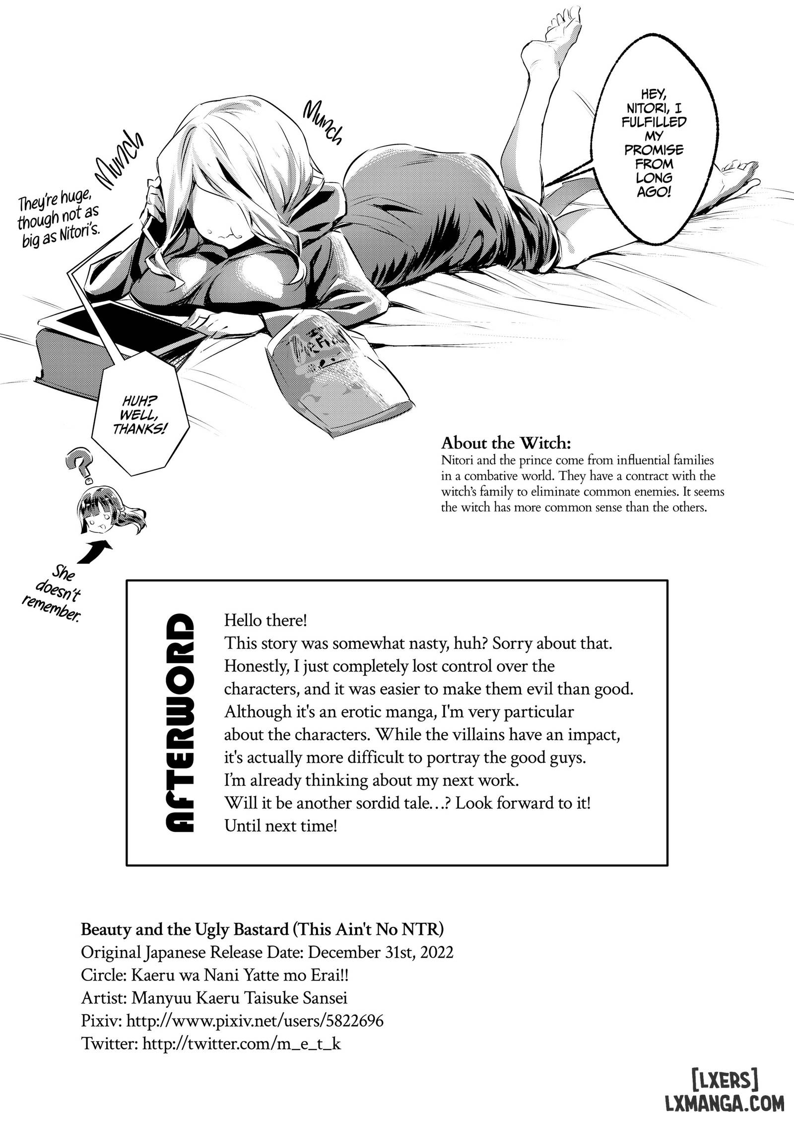 HentaiVN.net - Ảnh 29 - Beauty and the Ugly Bastard (This Ain't No NTR) - Oneshot