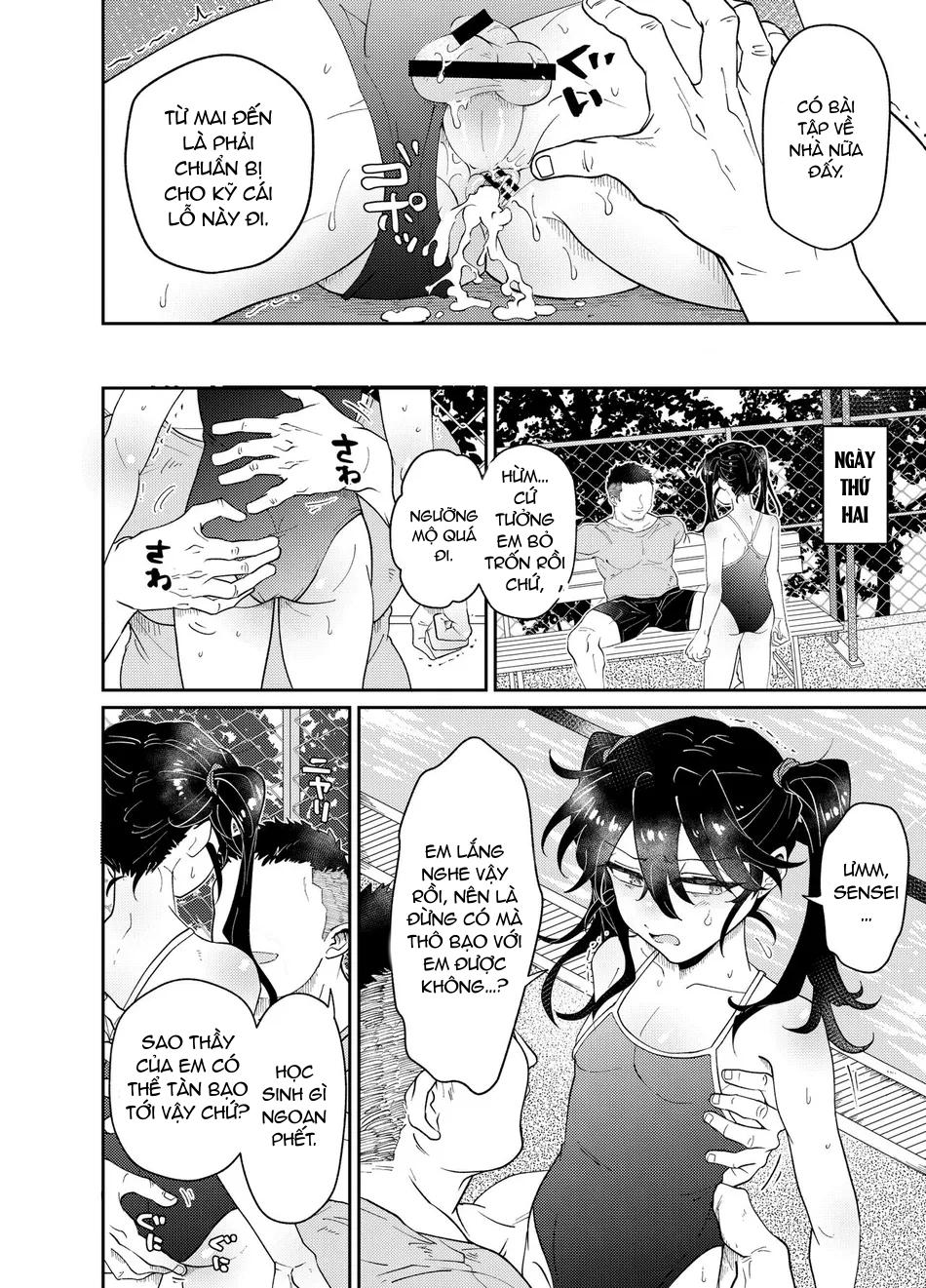HentaiVN.net - Ảnh 12 - Namaiki Oshiego ni Sukumizu Kisete Kobetsusei Shidou! - one shot