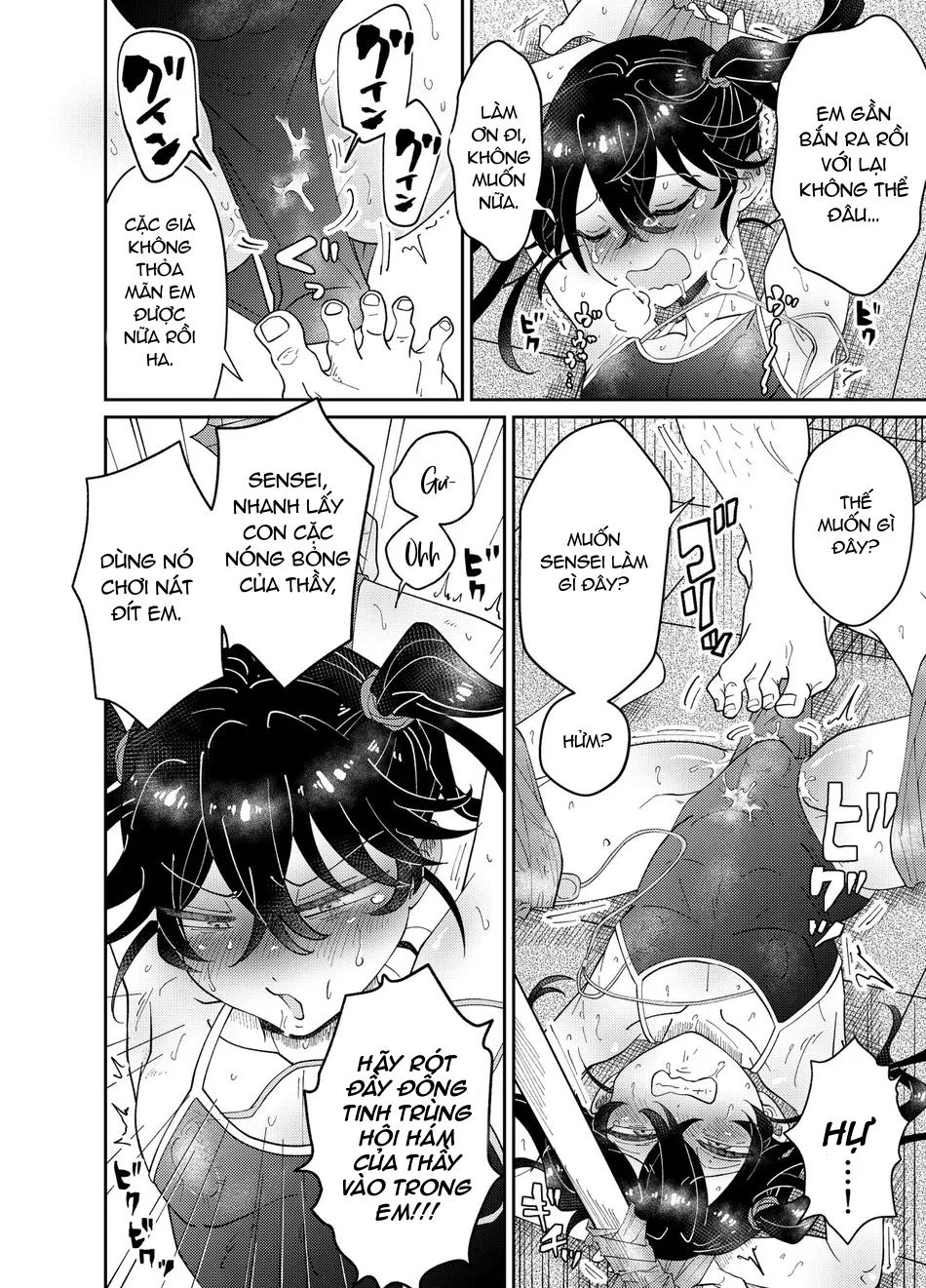 HentaiVN.net - Ảnh 22 - Namaiki Oshiego ni Sukumizu Kisete Kobetsusei Shidou! - one shot