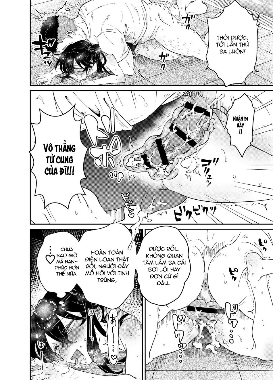 HentaiVN.net - Ảnh 24 - Namaiki Oshiego ni Sukumizu Kisete Kobetsusei Shidou! - one shot