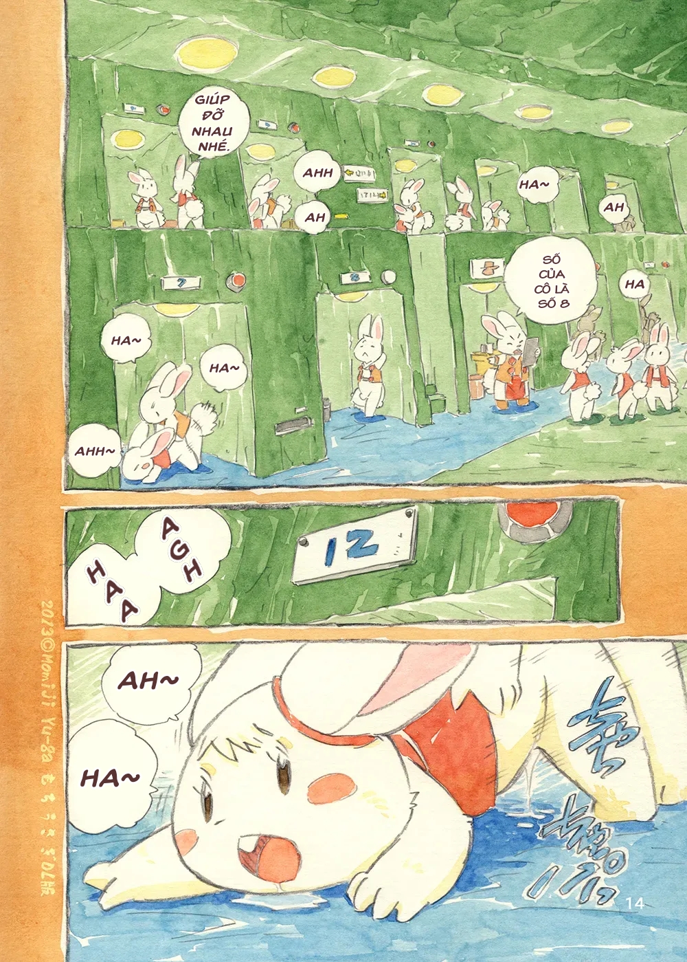 HentaiVN.net - Ảnh 13 - Tôi Và Nữ Hoàng Thỏ Mochi - Oneshot
