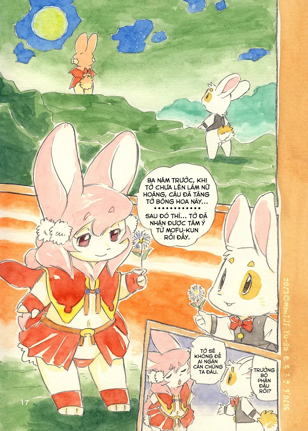 HentaiVN.net - Ảnh 16 - Tôi Và Nữ Hoàng Thỏ Mochi - Oneshot