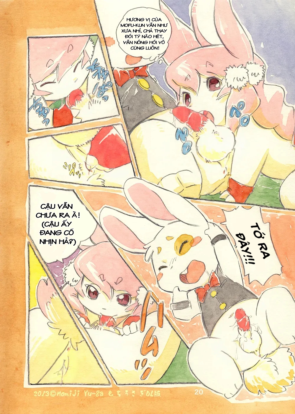 HentaiVN.net - Ảnh 19 - Tôi Và Nữ Hoàng Thỏ Mochi - Oneshot