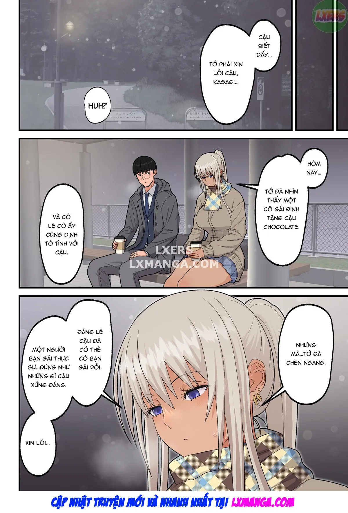 HentaiVN.net - Ảnh 41 - Class no Kinpatsu Kyonyuu Gal to Itya Love Ecchi suru Hanashi - Oneshot