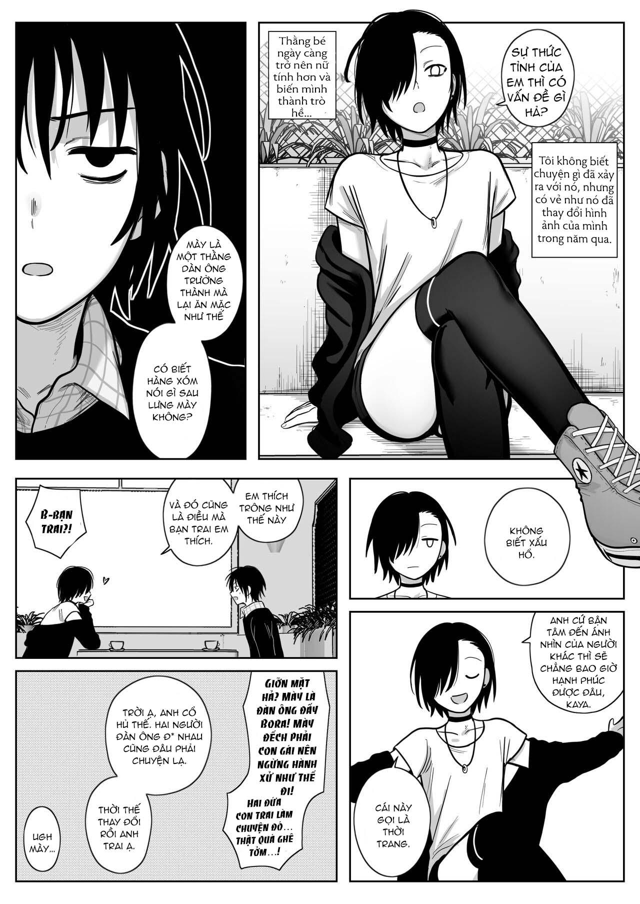 HentaiVN.net - Ảnh 3 - TÔI KHÔNG MUỐN BIẾN THÀNH PHỤ NỮ - oneshot