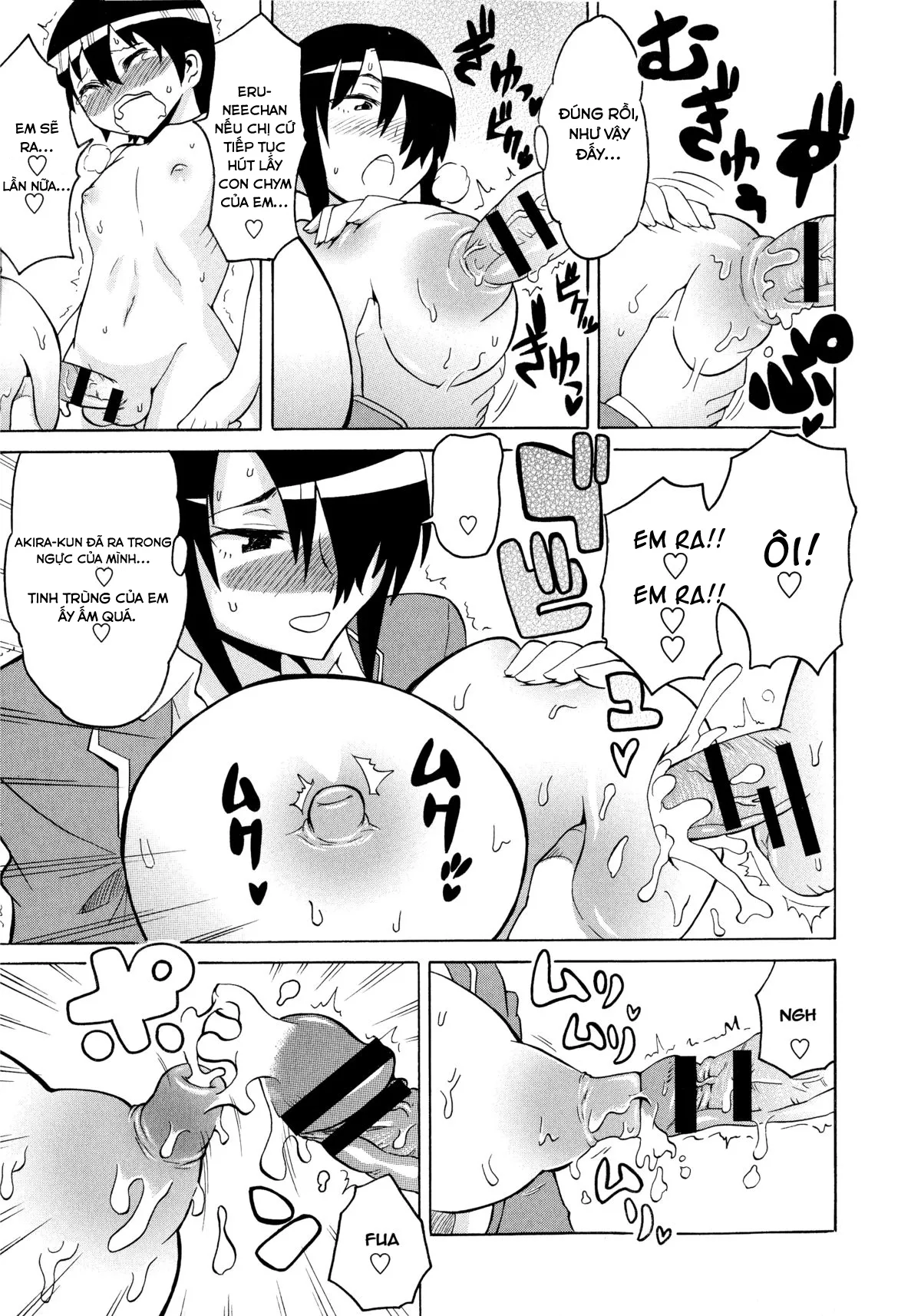 HentaiVN.net - Ảnh 14 - Cậu nhóc hàng xóm nghịch ngợm của tôi [High and low] - Chap 1 - Bà chị hàng xóm