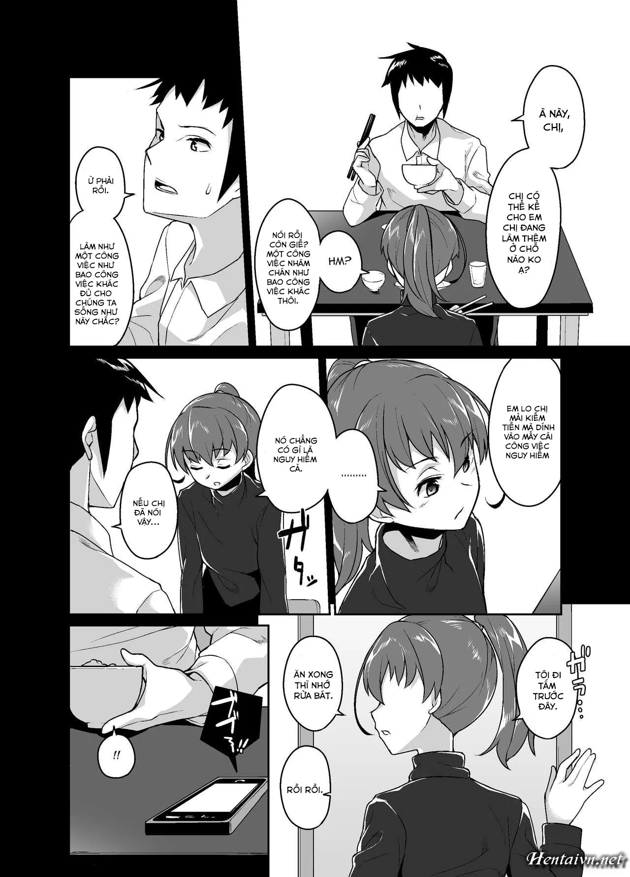 HentaiVN.net - Ảnh 6 - Aniki to Enkou - Chap 1