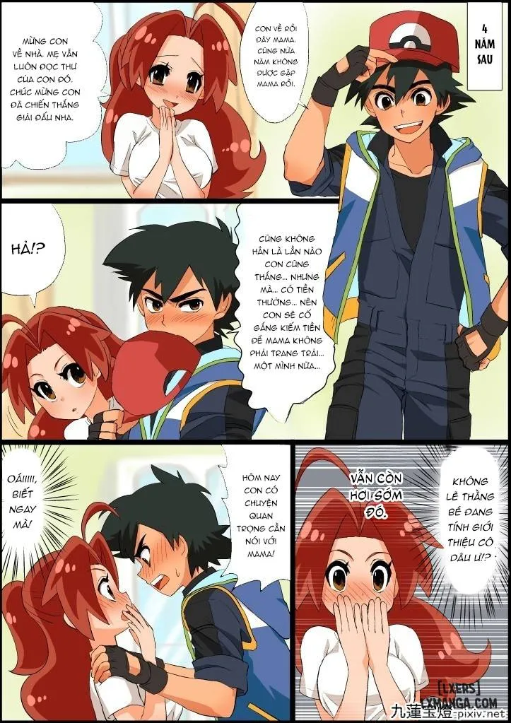 HentaiVN.net - Ảnh 10 - Ash X Delia Doujin - Oneshot