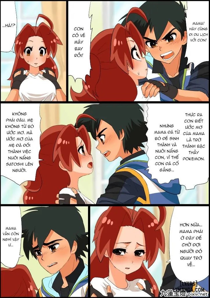 HentaiVN.net - Ảnh 11 - Ash X Delia Doujin - Oneshot