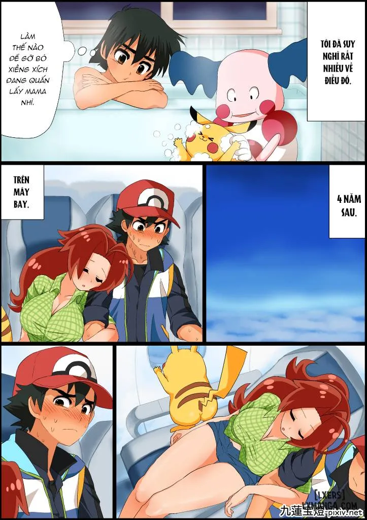 HentaiVN.net - Ảnh 17 - Ash X Delia Doujin - Oneshot