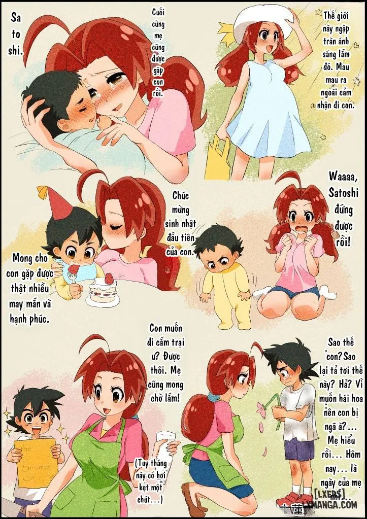 HentaiVN.net - Ảnh 8 - Ash X Delia Doujin - Oneshot