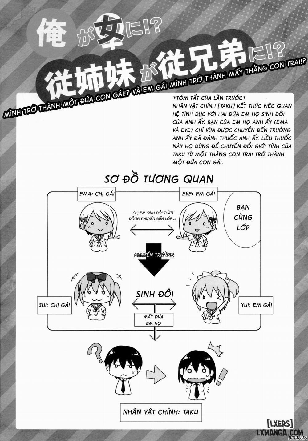 HentaiVN.net - Ảnh 3 - Ore Ga Onna Ni!? Itoko Ga Itoko Ni!? [I Got Turned Into a Woman And My Cousins Turned Into Guys] - Oneshot