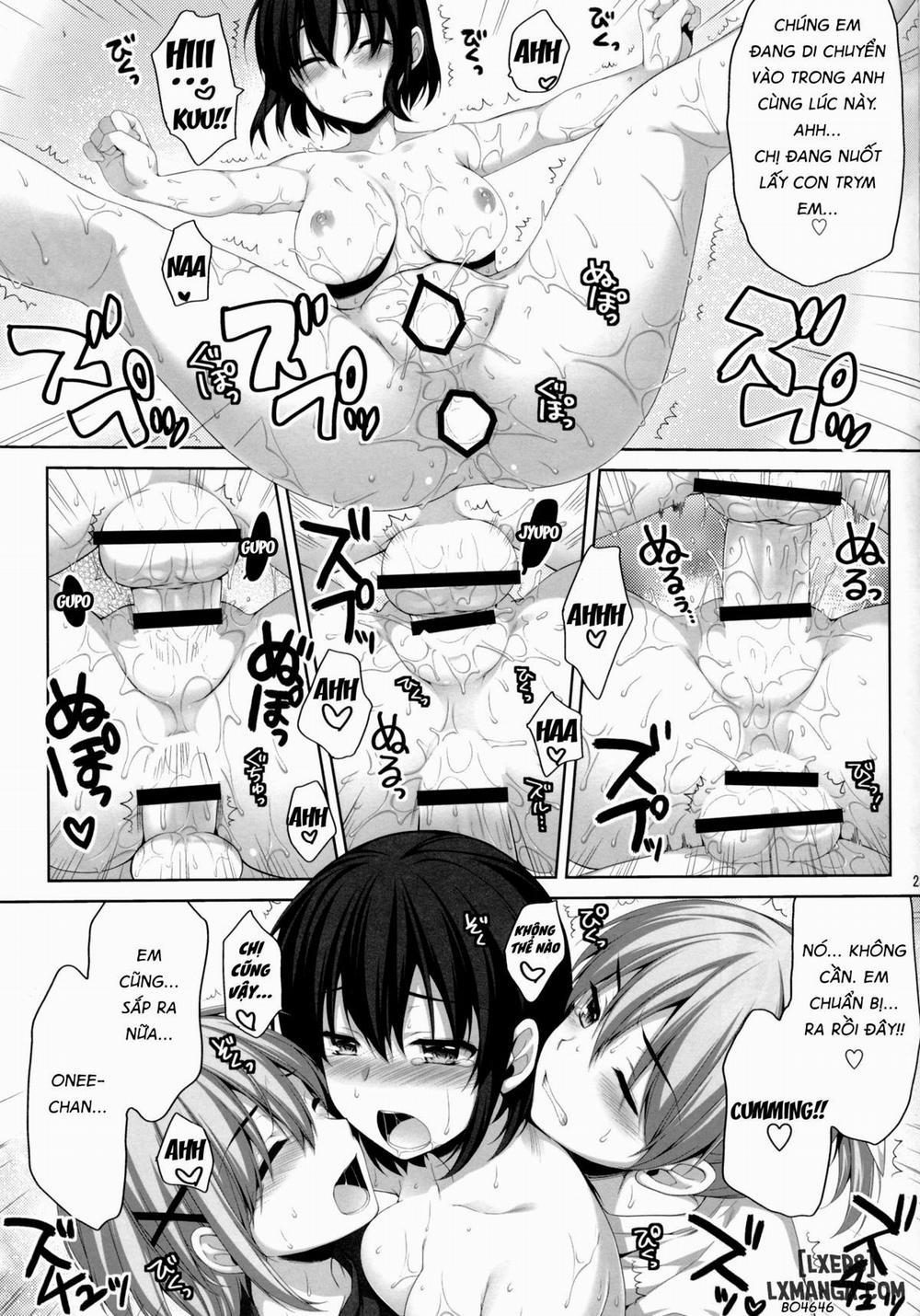 HentaiVN.net - Ảnh 22 - Ore Ga Onna Ni!? Itoko Ga Itoko Ni!? [I Got Turned Into a Woman And My Cousins Turned Into Guys] - Oneshot