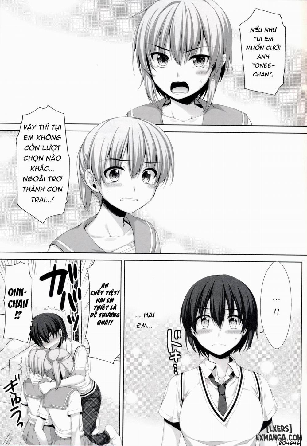 HentaiVN.net - Ảnh 10 - Ore Ga Onna Ni!? Itoko Ga Itoko Ni!? [I Got Turned Into a Woman And My Cousins Turned Into Guys] - Oneshot