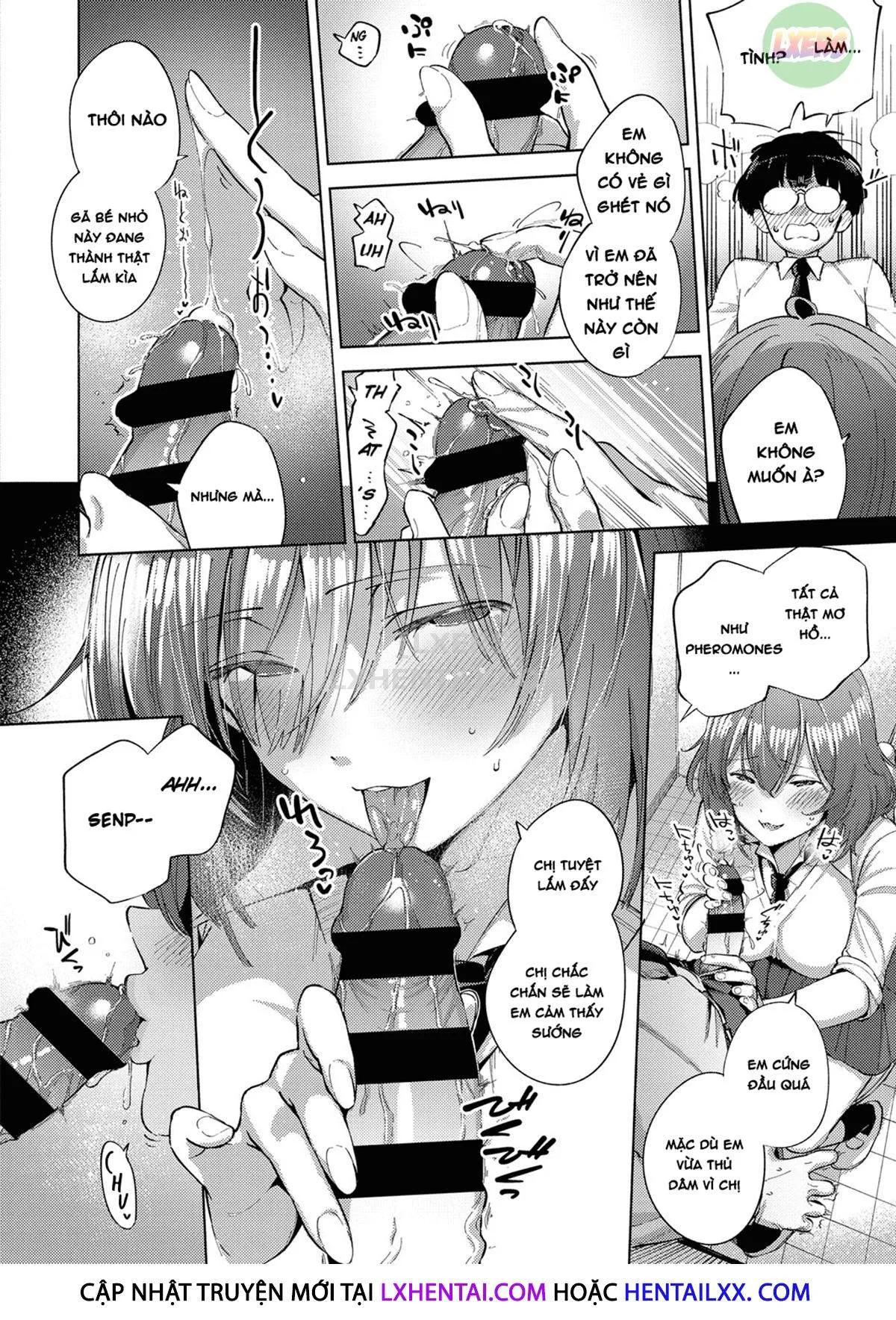 HentaiVN.net - Ảnh 11 - Yamitsuki Pheromone [Addictive Pheromone] - Chap 6
