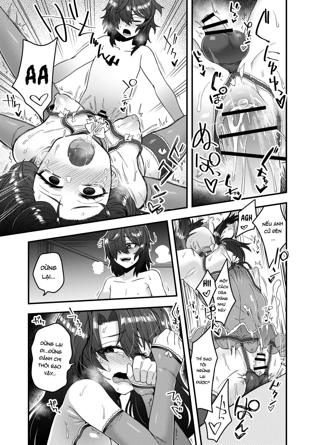 HentaiVN.net - Ảnh 27 - Ore ga Saimin Appli de Mesu ni Naru Wake Nai daro! [I Can't Become A Woman Because Of A Hypnosis App!] - Oneshot