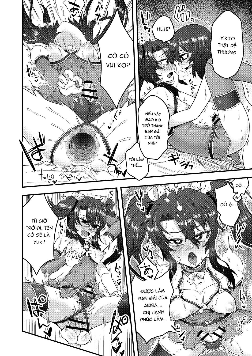 HentaiVN.net - Ảnh 28 - Ore ga Saimin Appli de Mesu ni Naru Wake Nai daro! [I Can't Become A Woman Because Of A Hypnosis App!] - Oneshot