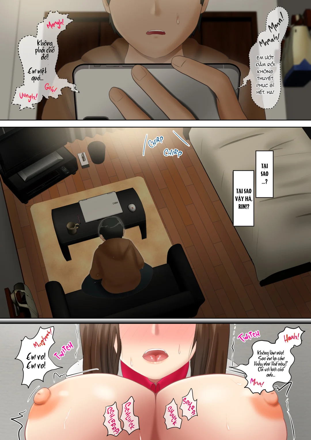 HentaiVN.net - Ảnh 26 - Đoạn clip của bạn gái trong nhóm chat NTR - Oneshot