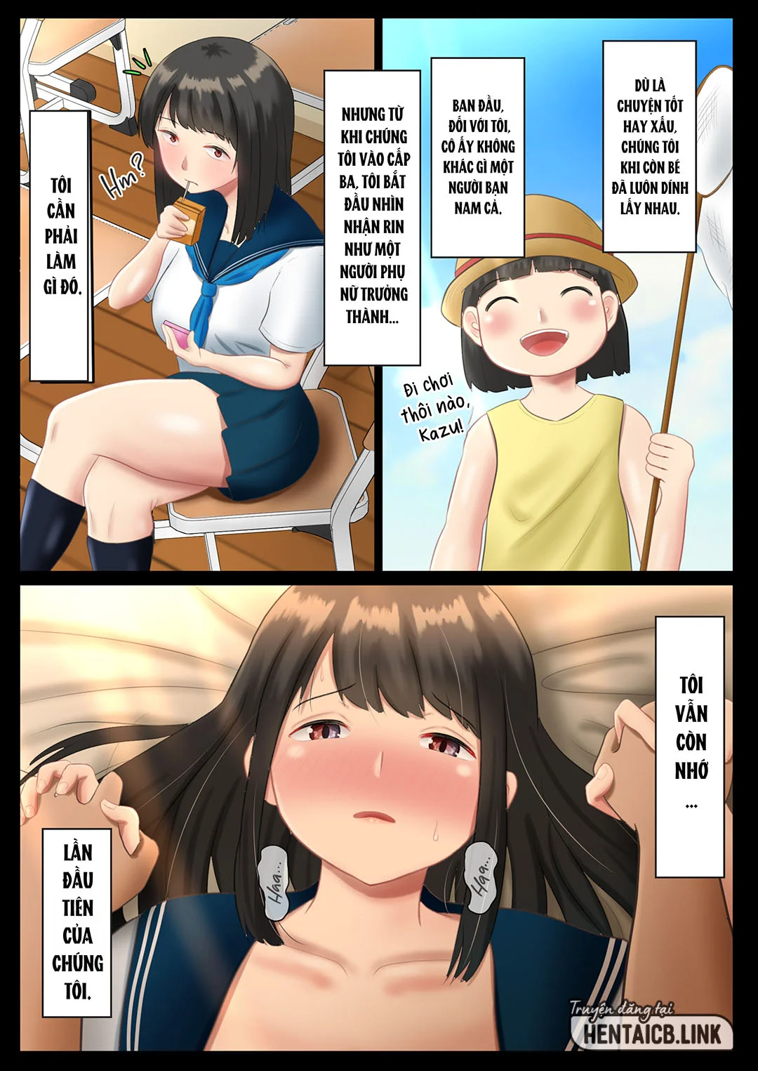 HentaiVN.net - Ảnh 5 - Đoạn clip của bạn gái trong nhóm chat NTR - Oneshot