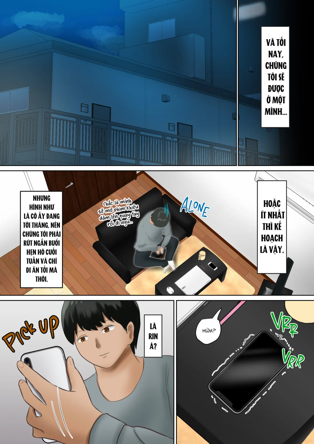 HentaiVN.net - Ảnh 6 - Đoạn clip của bạn gái trong nhóm chat NTR - Oneshot