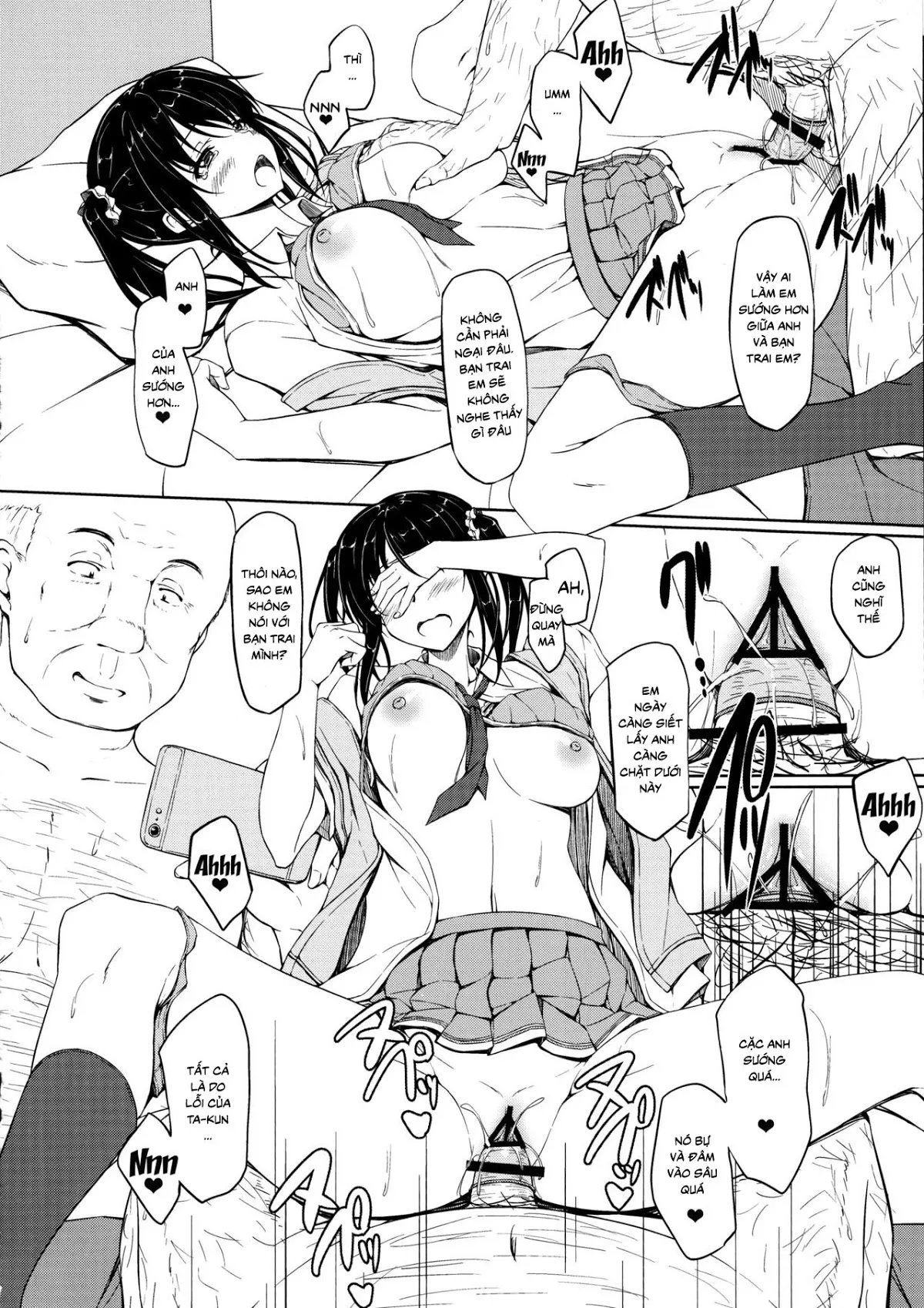 HentaiVN.net - Ảnh 14 - Tachibana Yukina Enkou Nisshi - Chap 1 - Watashi... Nani Yatterun Darou