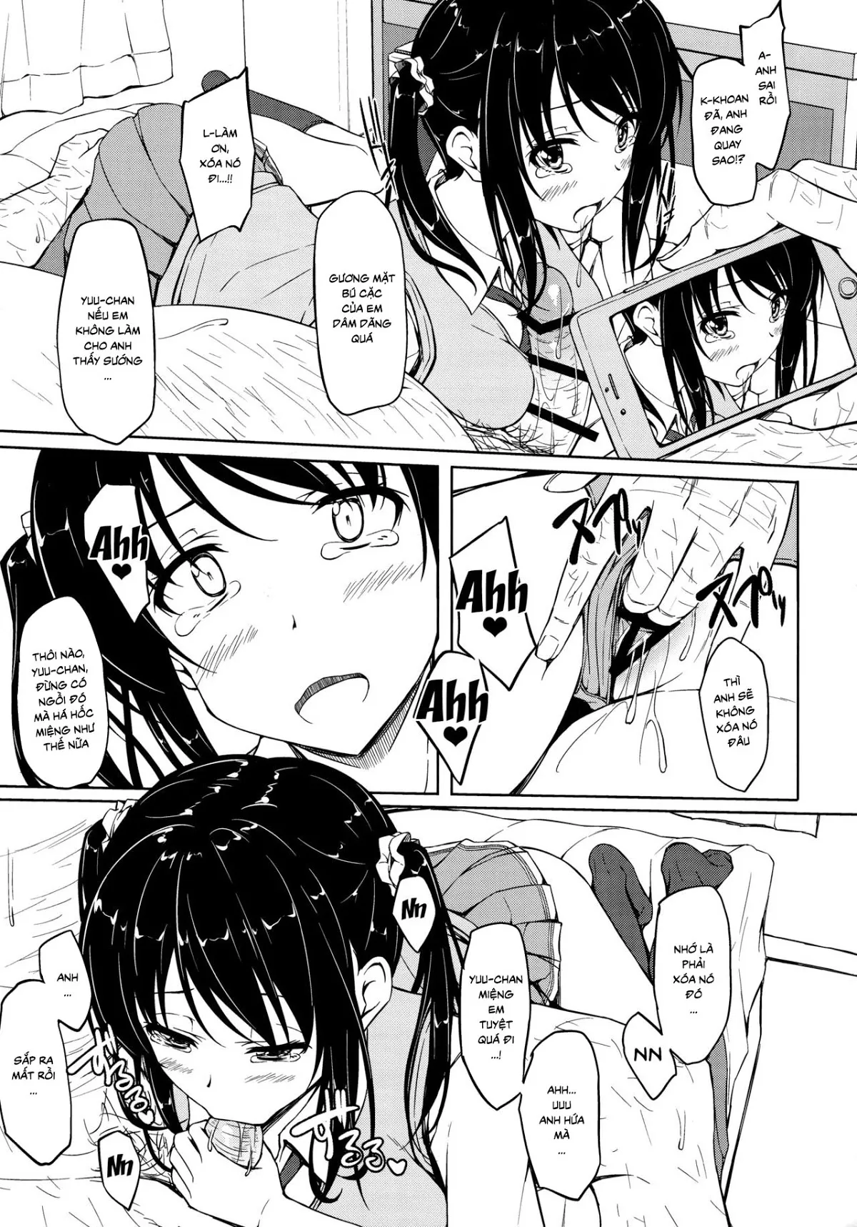 HentaiVN.net - Ảnh 9 - Tachibana Yukina Enkou Nisshi - Chap 1 - Watashi... Nani Yatterun Darou