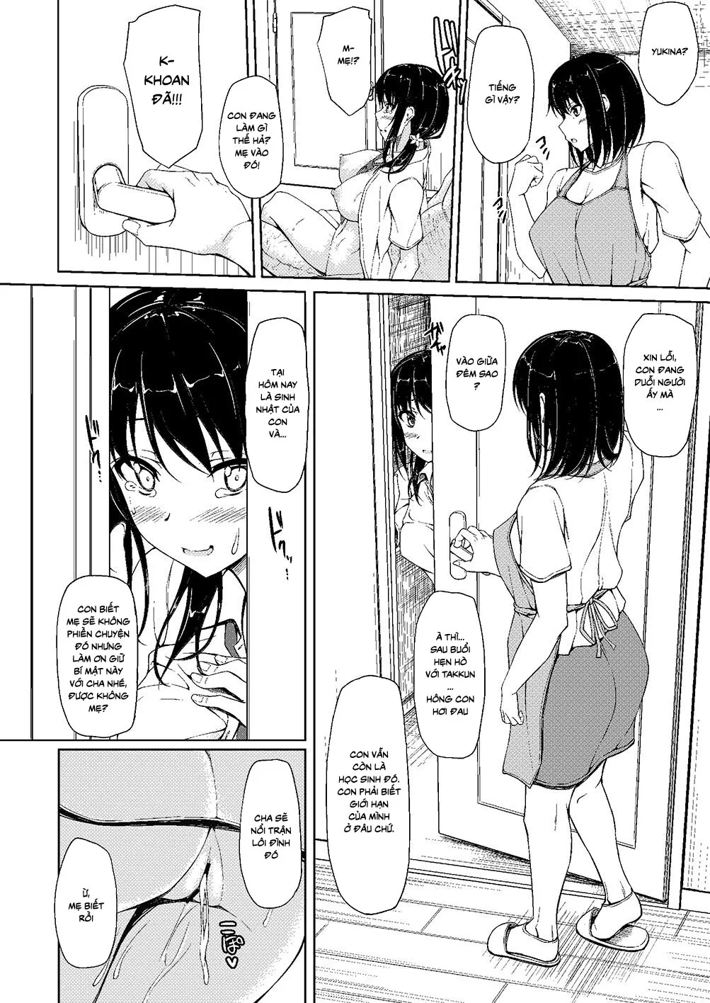 HentaiVN.net - Ảnh 23 - Tachibana Yukina Enkou Nisshi - Chap 2 - Watashi… Shicchatta Kara