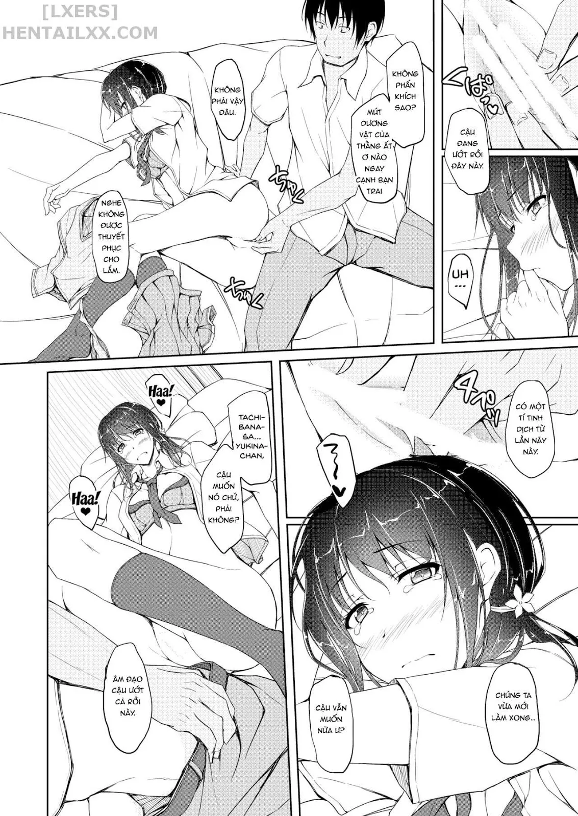 HentaiVN.net - Ảnh 18 - Tachibana Yukina Enkou Nisshi - Chap 4 - Kare Ga Shiranai Hontou No Watashi