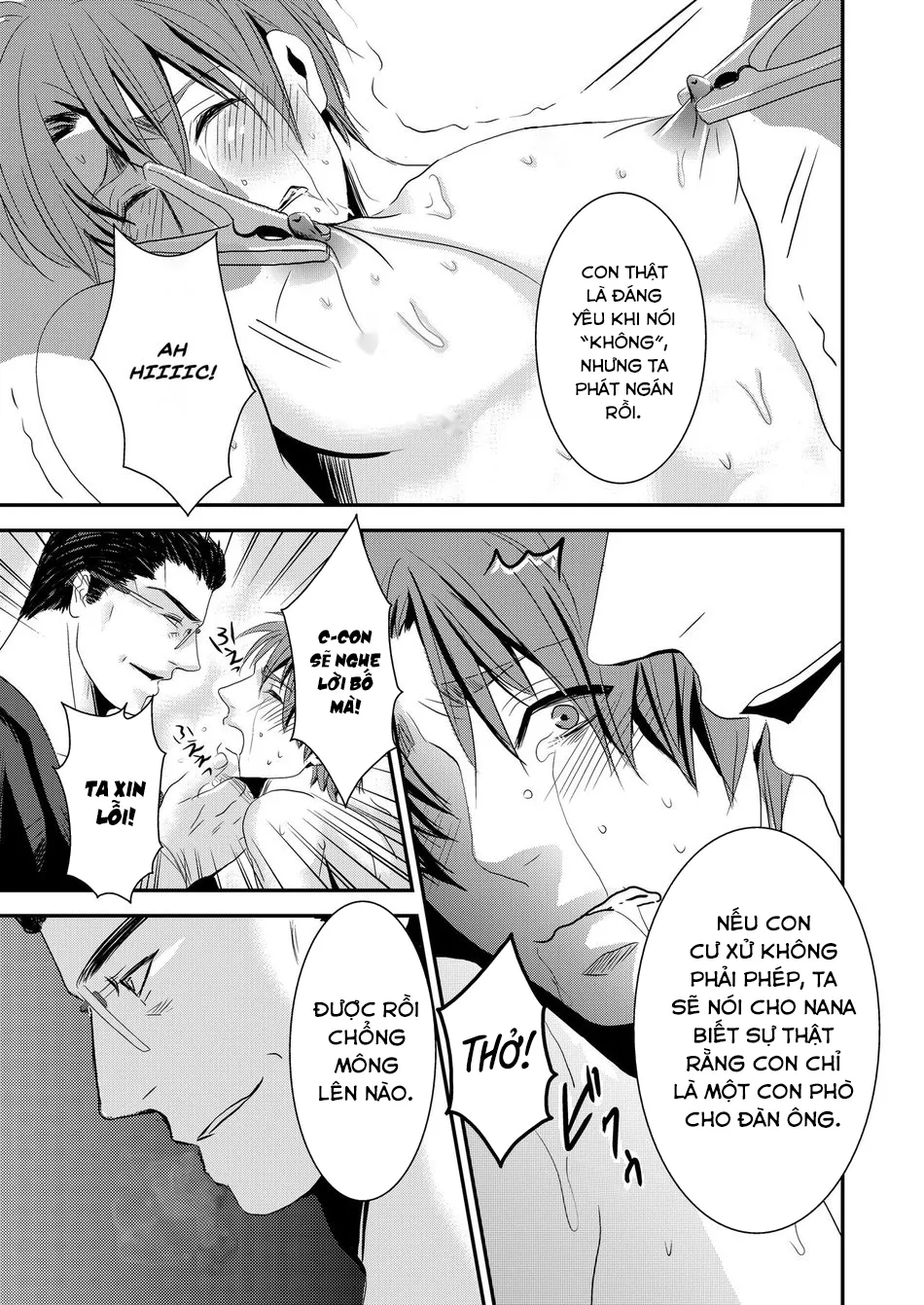 HentaiVN.net - Ảnh 15 - Bố và Con [Kono Ai Wa Yamai Ni Niteiru] - Chap 2 ( thớt đã xa bờ, trốn nợ thẳng tiến)