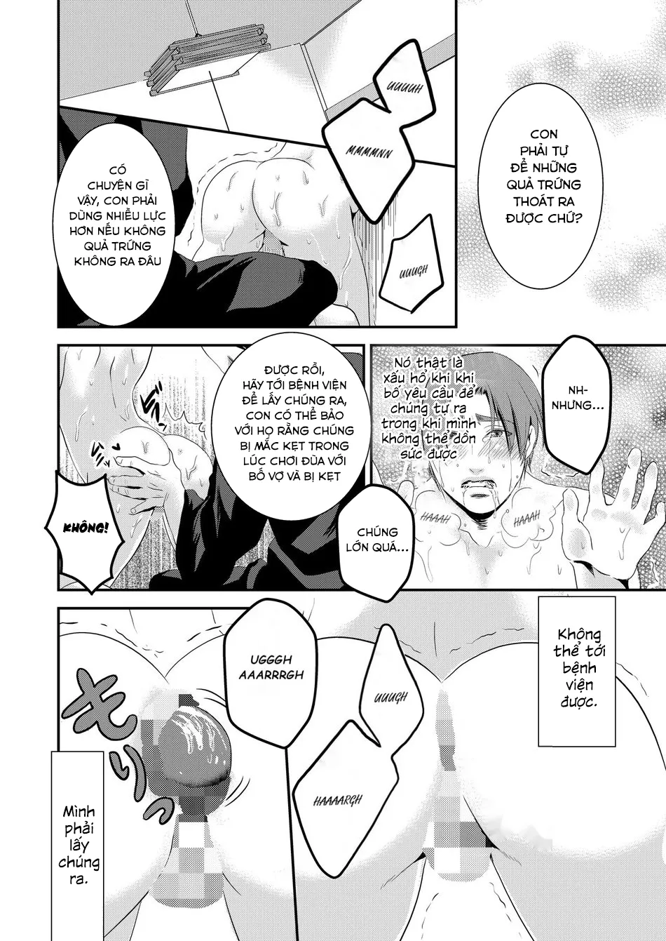 HentaiVN.net - Ảnh 22 - Bố và Con [Kono Ai Wa Yamai Ni Niteiru] - Chap 2 ( thớt đã xa bờ, trốn nợ thẳng tiến)