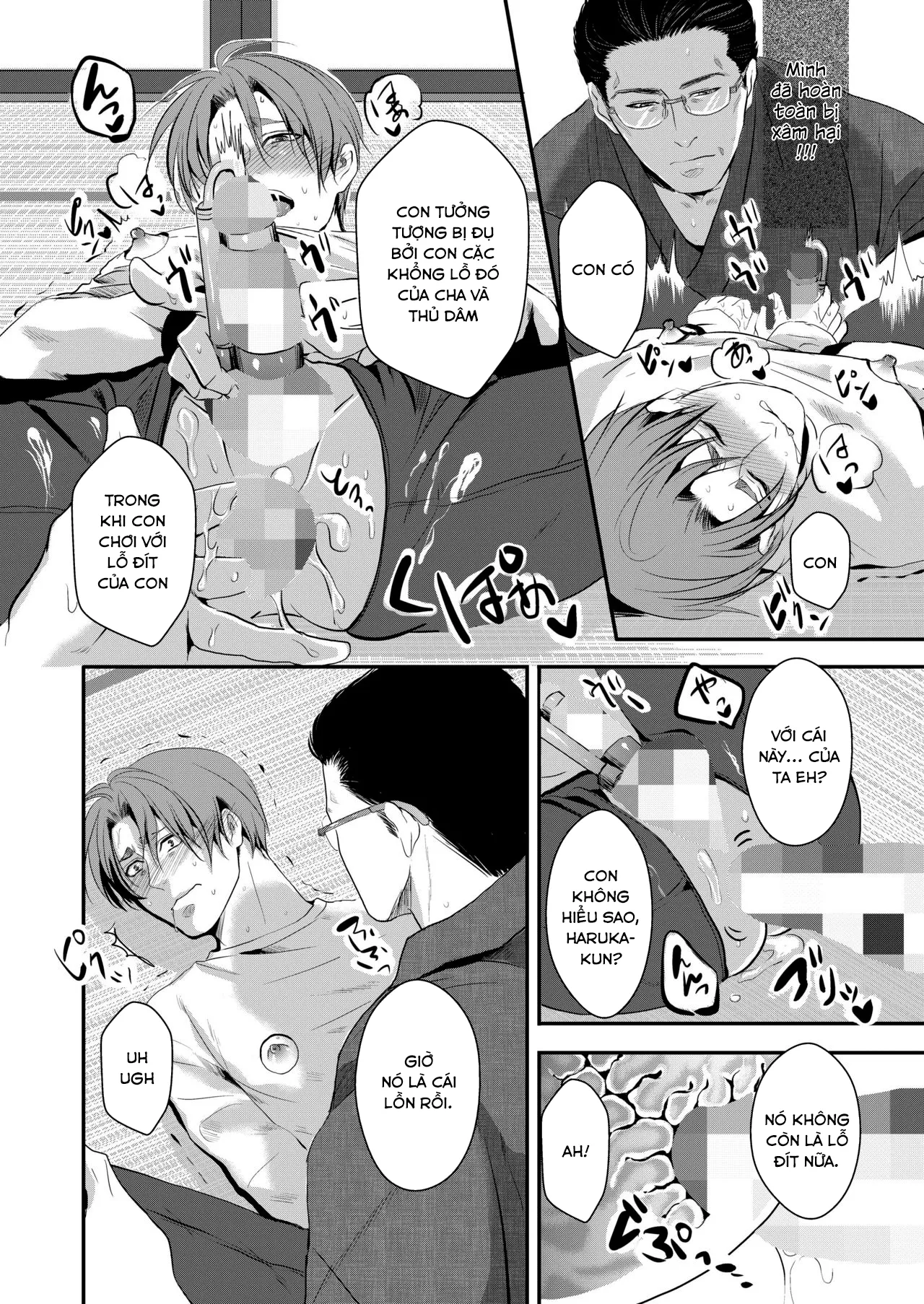 HentaiVN.net - Ảnh 10 - Bố và Con [Kono Ai Wa Yamai Ni Niteiru] - Chap 4