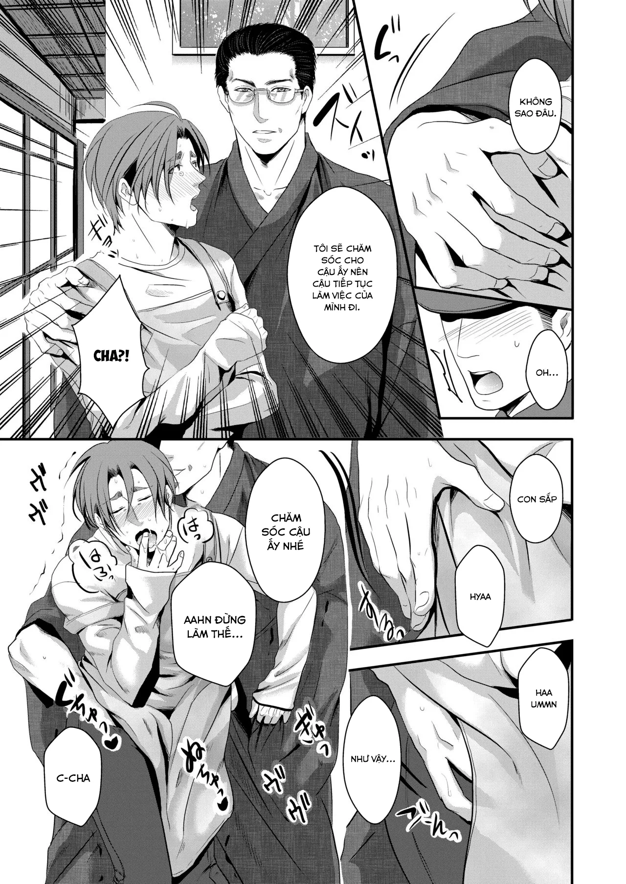 HentaiVN.net - Ảnh 19 - Bố và Con [Kono Ai Wa Yamai Ni Niteiru] - Chap 4