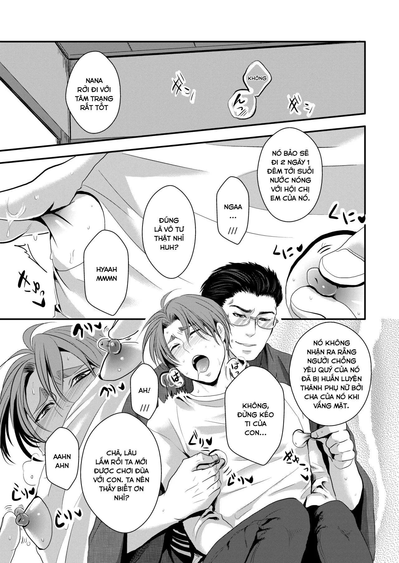 HentaiVN.net - Ảnh 5 - Bố và Con [Kono Ai Wa Yamai Ni Niteiru] - Chap 4