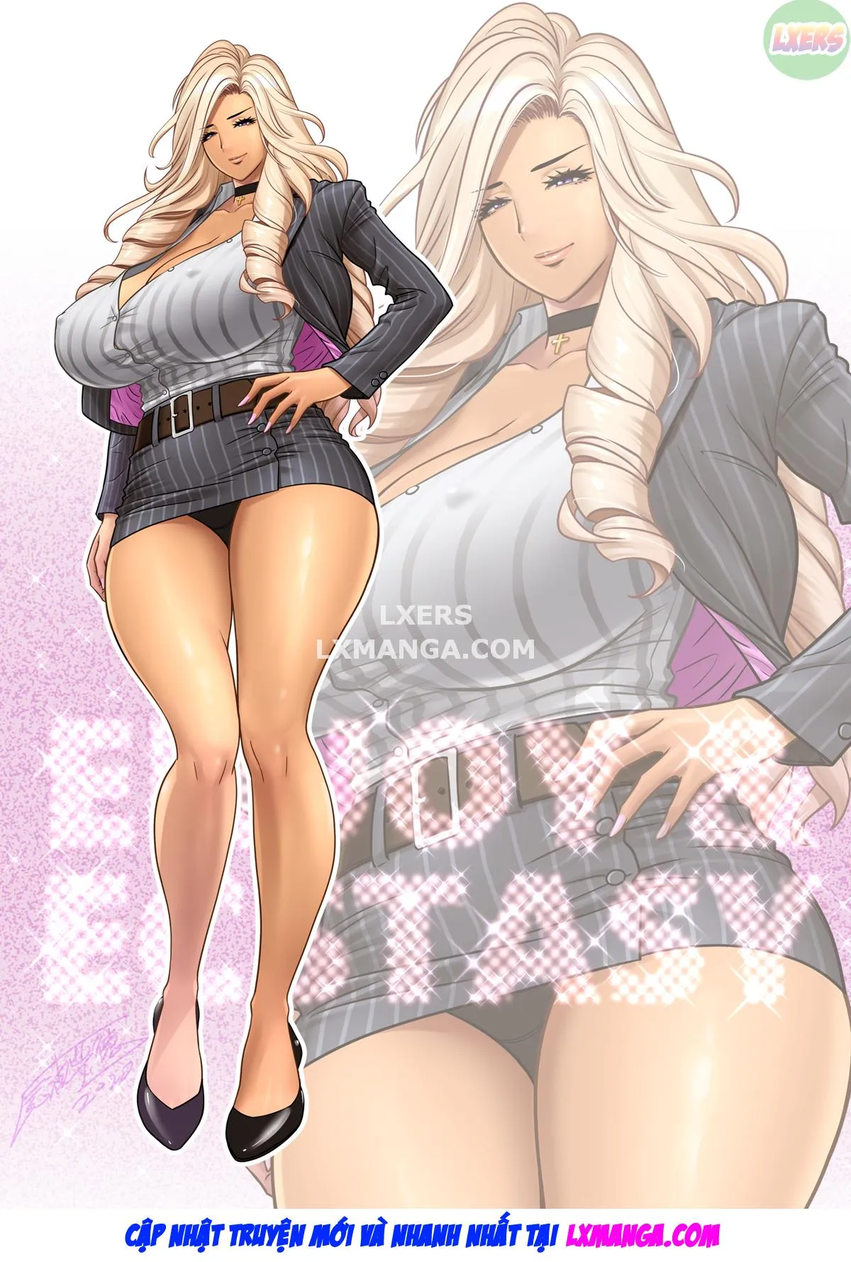HentaiVN.net - Ảnh 13 - Gal Boss and the Harem Office - Chap 1