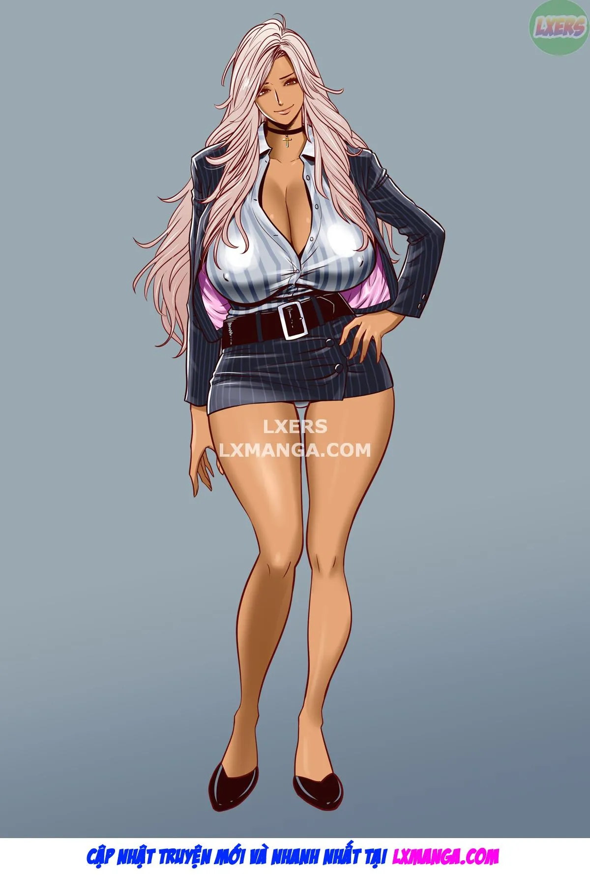HentaiVN.net - Ảnh 6 - Gal Boss and the Harem Office - Chap 1
