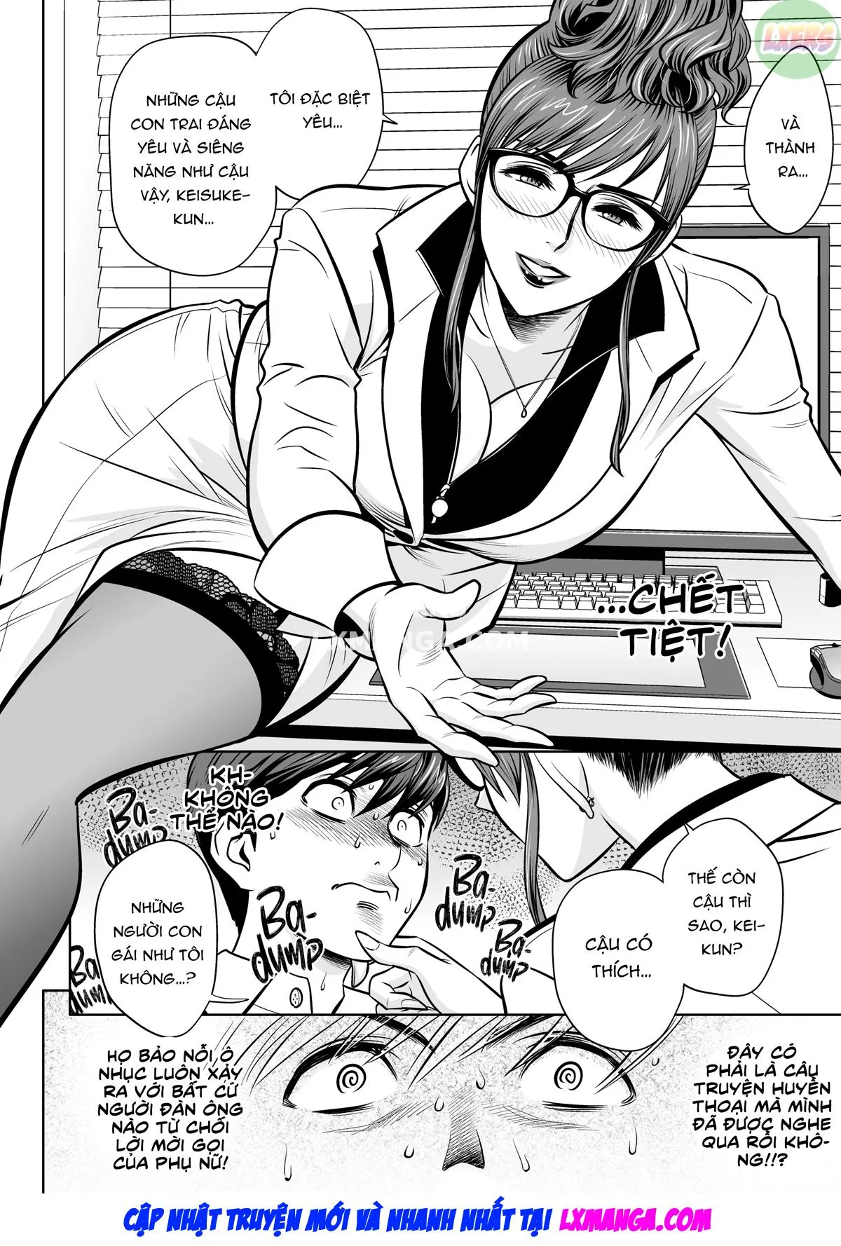 HentaiVN.net - Ảnh 15 - Gal Boss and the Harem Office - Chap 2
