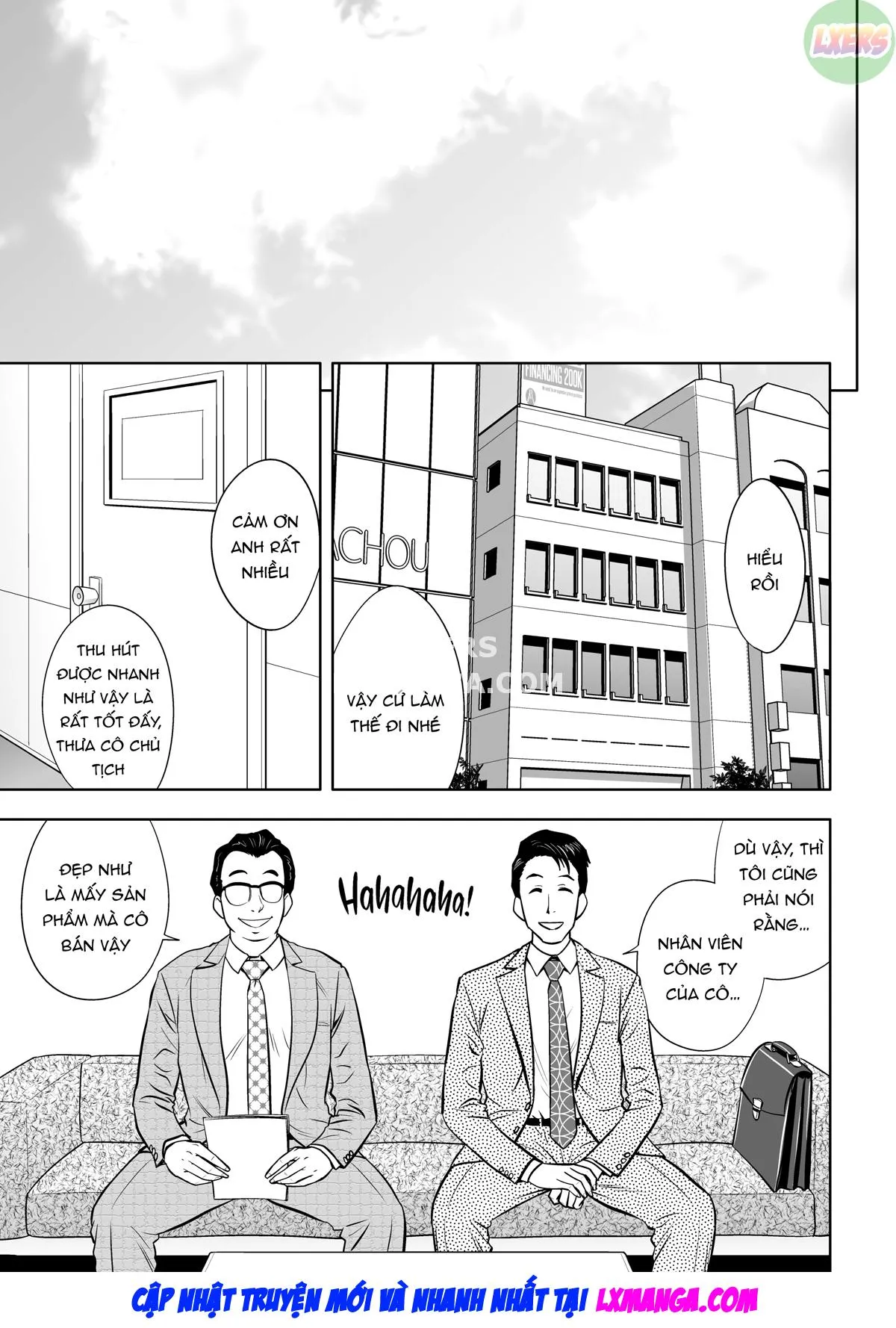HentaiVN.net - Ảnh 4 - Gal Boss and the Harem Office - Chap 2