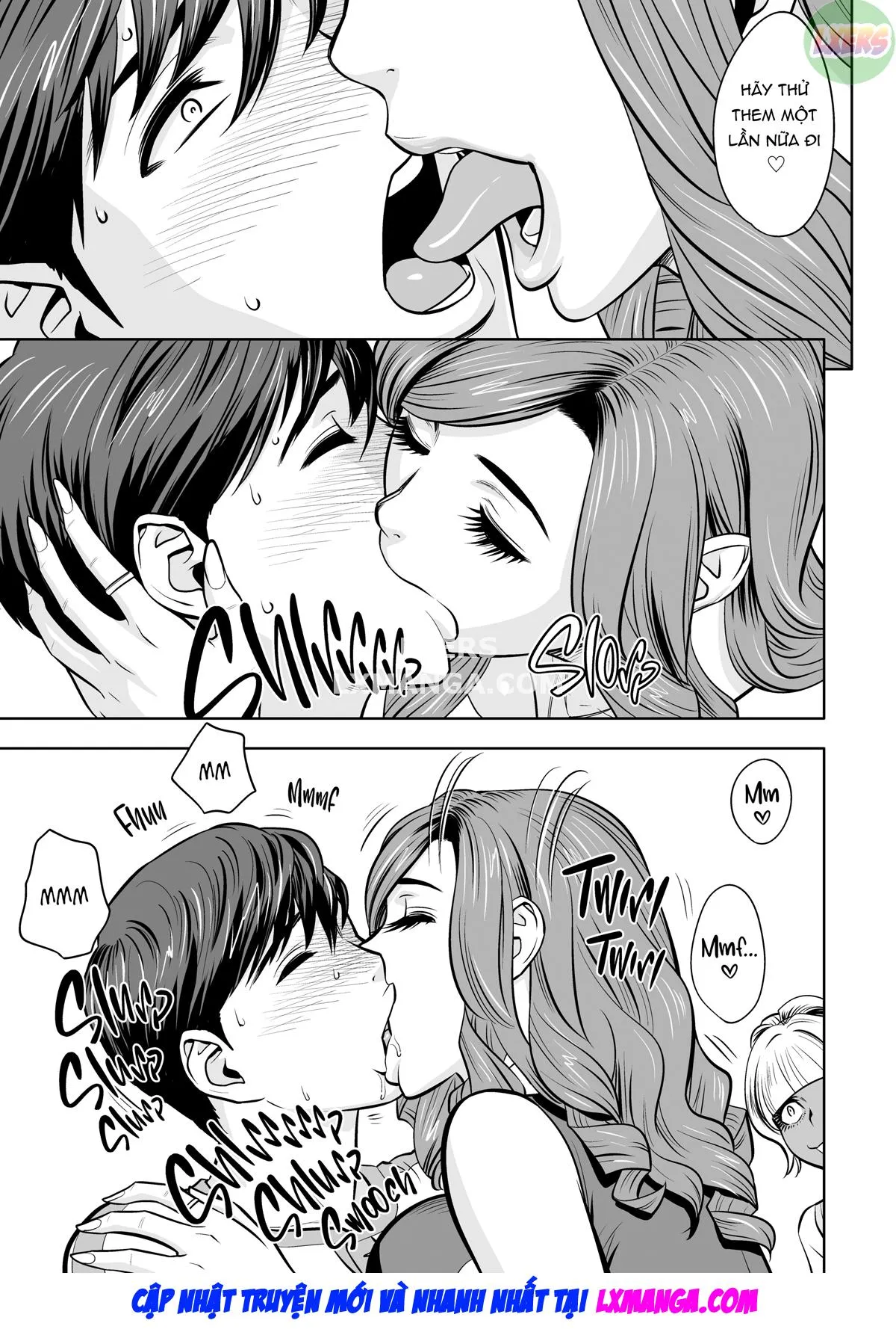 HentaiVN.net - Ảnh 12 - Gal Boss and the Harem Office - Chap 3