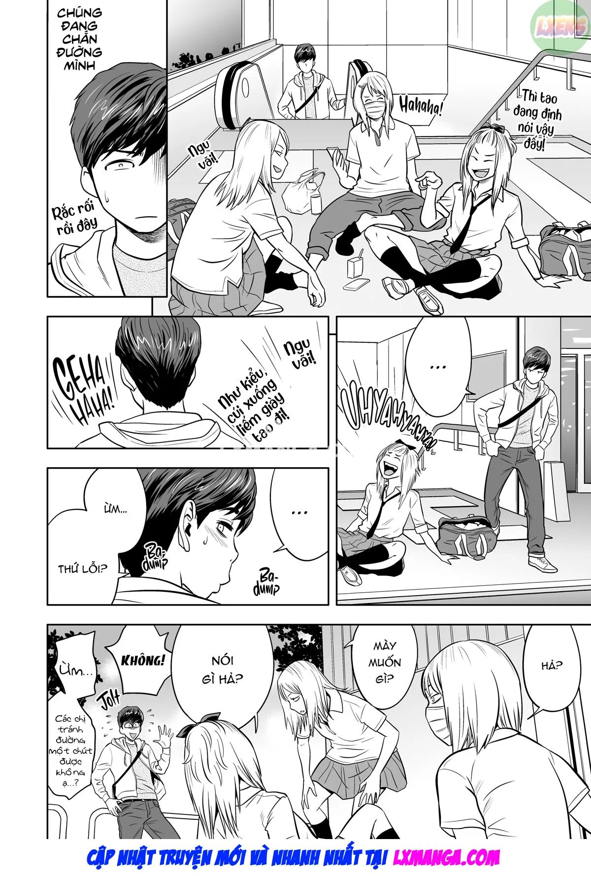 HentaiVN.net - Ảnh 19 - Gal Boss and the Harem Office - Chap 4