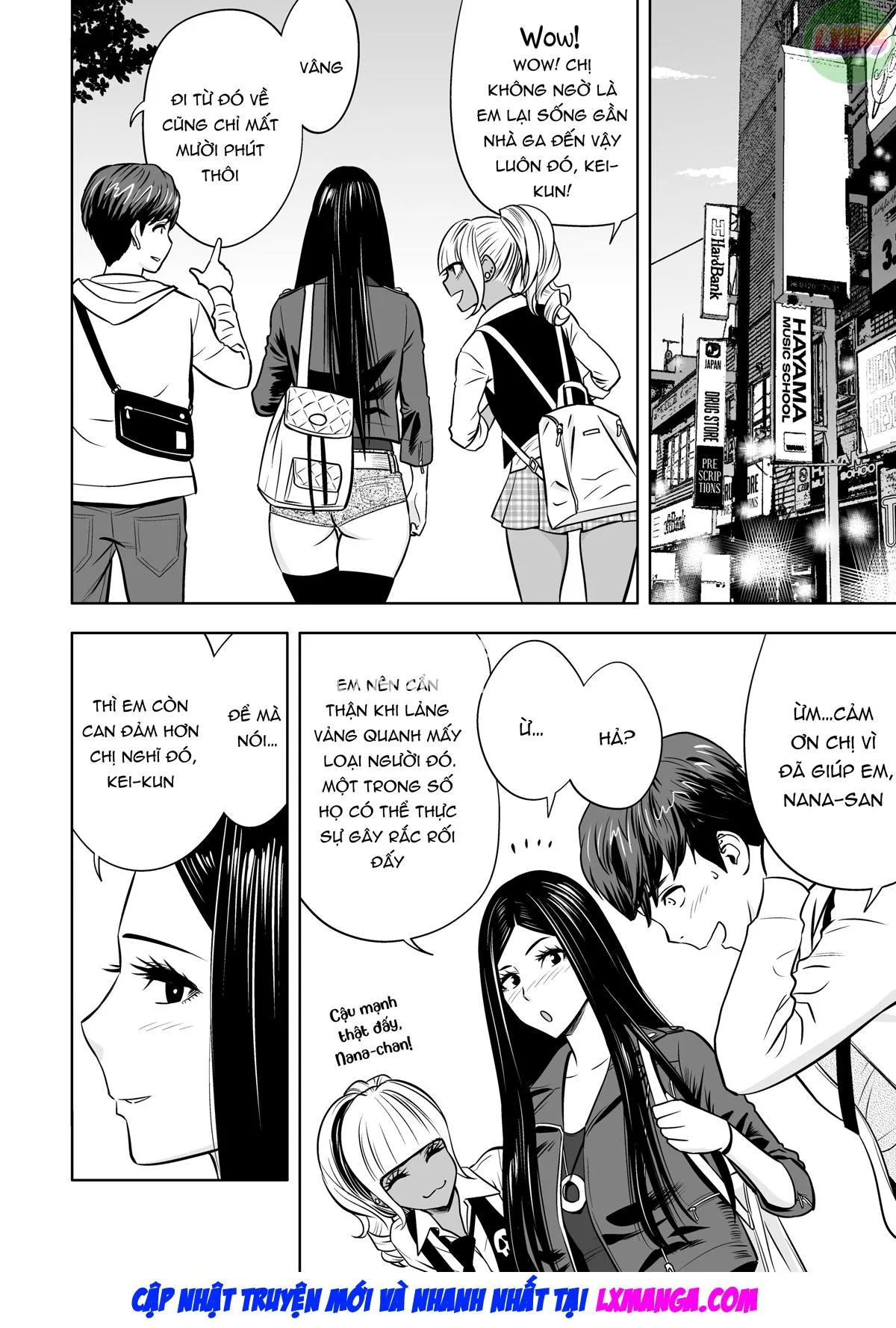 HentaiVN.net - Ảnh 21 - Gal Boss and the Harem Office - Chap 4