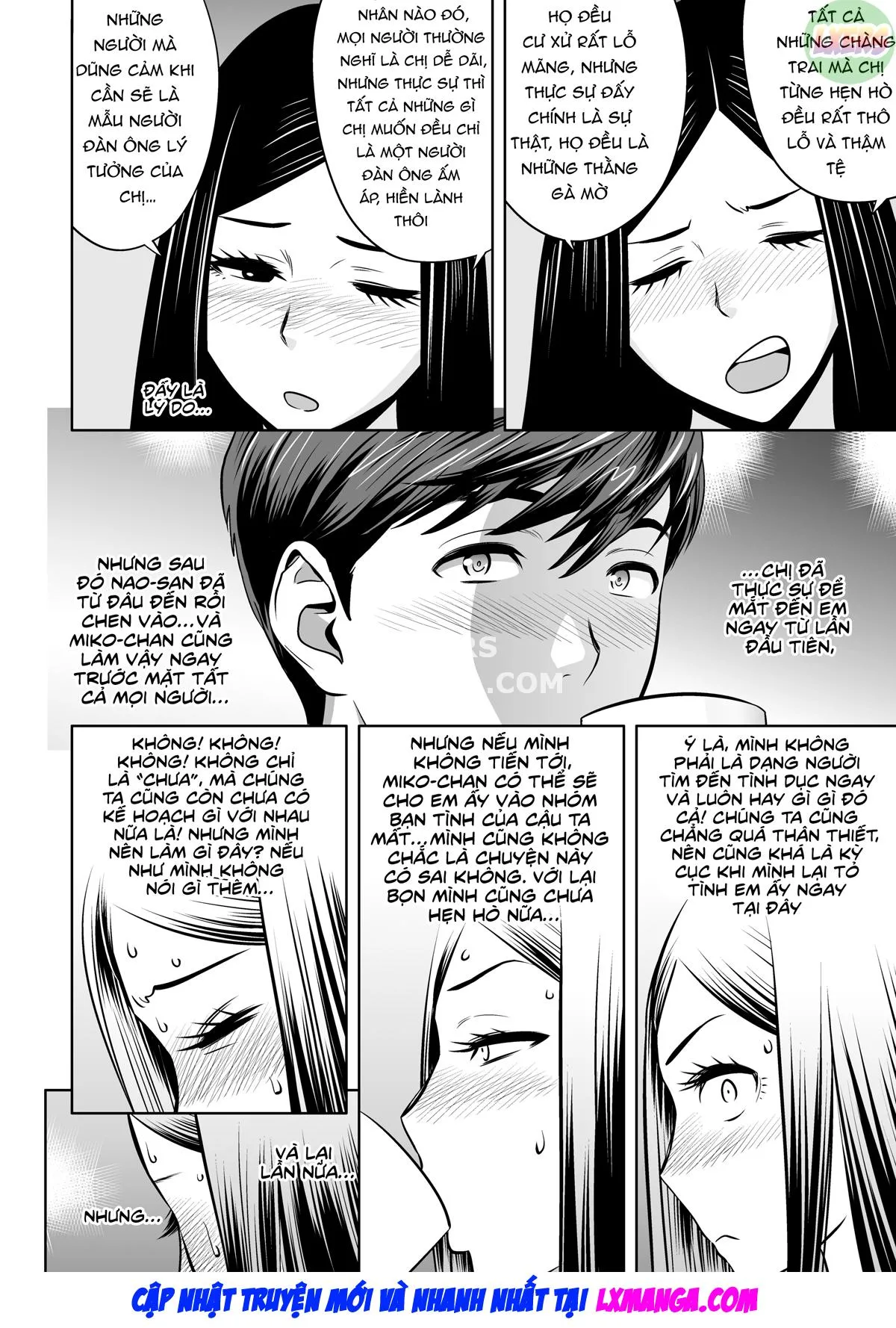HentaiVN.net - Ảnh 25 - Gal Boss and the Harem Office - Chap 4