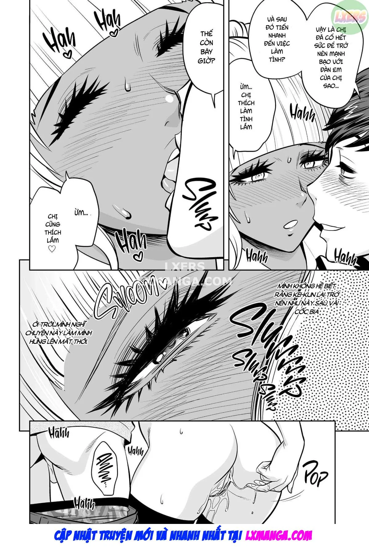 HentaiVN.net - Ảnh 19 - Gal Boss and the Harem Office - Chap 5