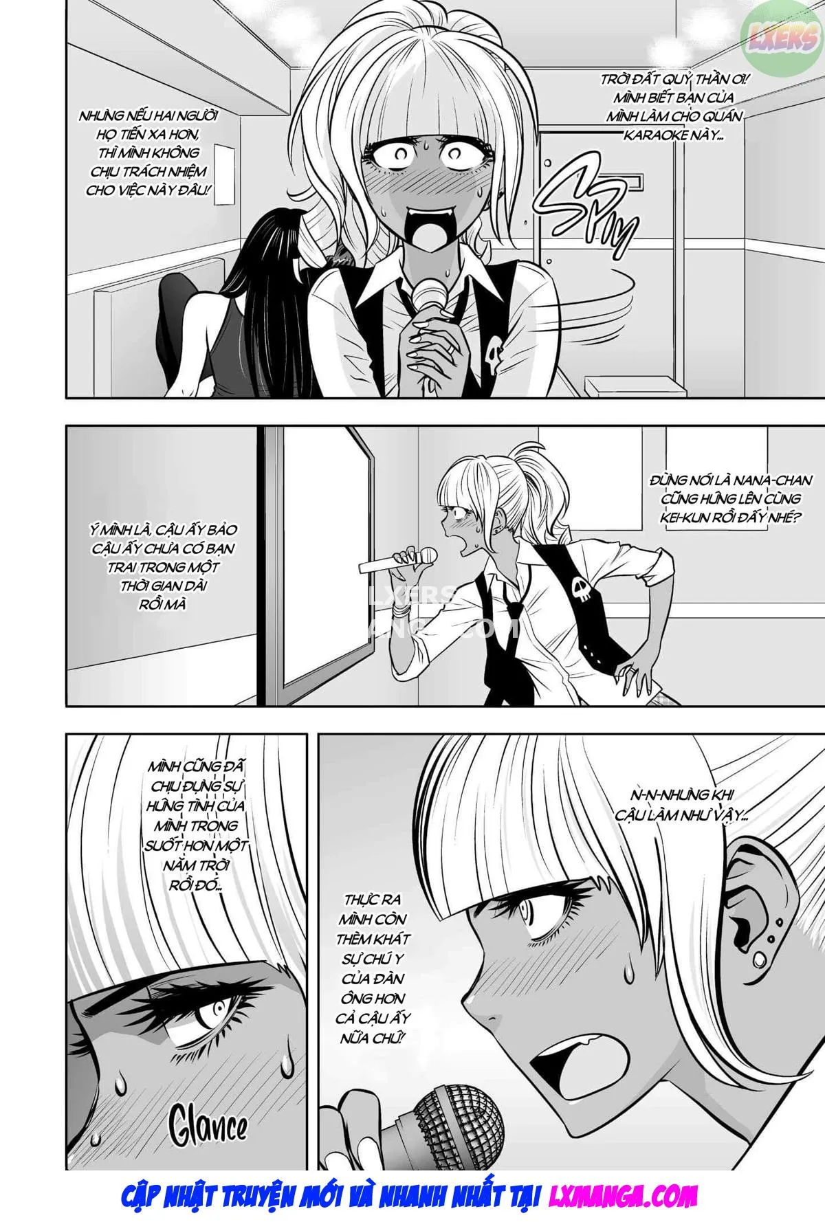 HentaiVN.net - Ảnh 7 - Gal Boss and the Harem Office - Chap 5
